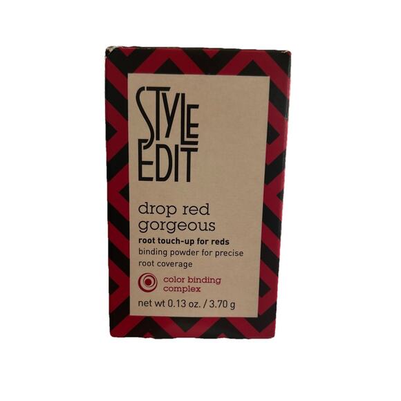 Style Edit Drop Red Gorgeous Root Touch Up Binding Powder Light Red .13oz NIB - Picture 1 of 3